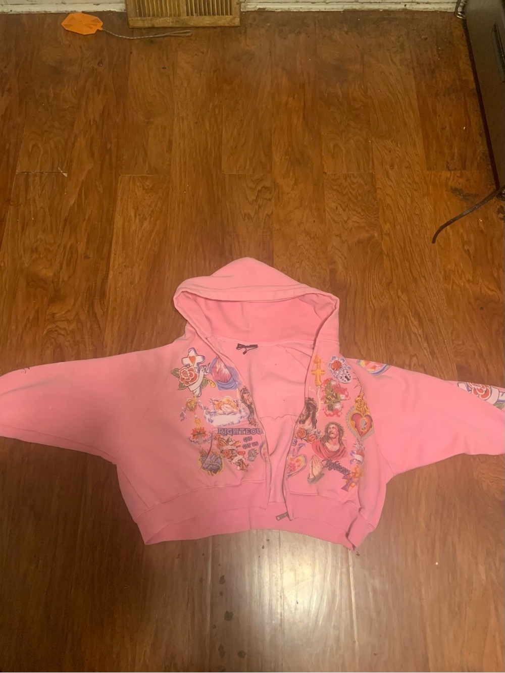 Pink righteous hoodie